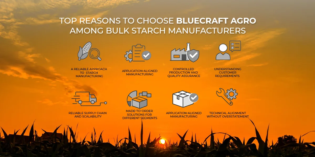 Bluk starch manufacturers