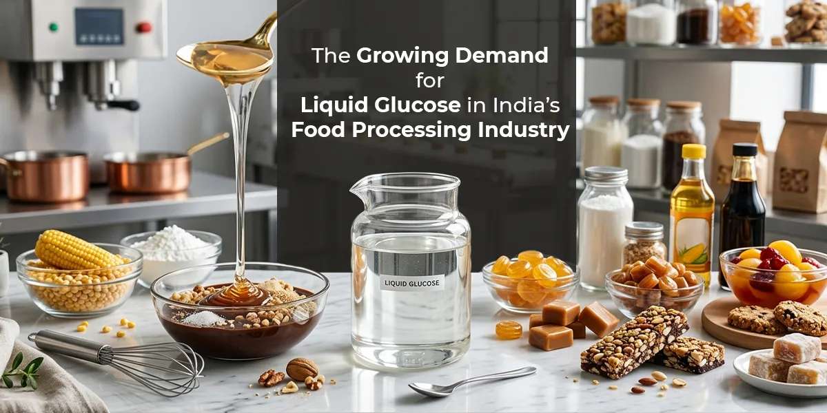 Liquid glucose in India used in food processing industry