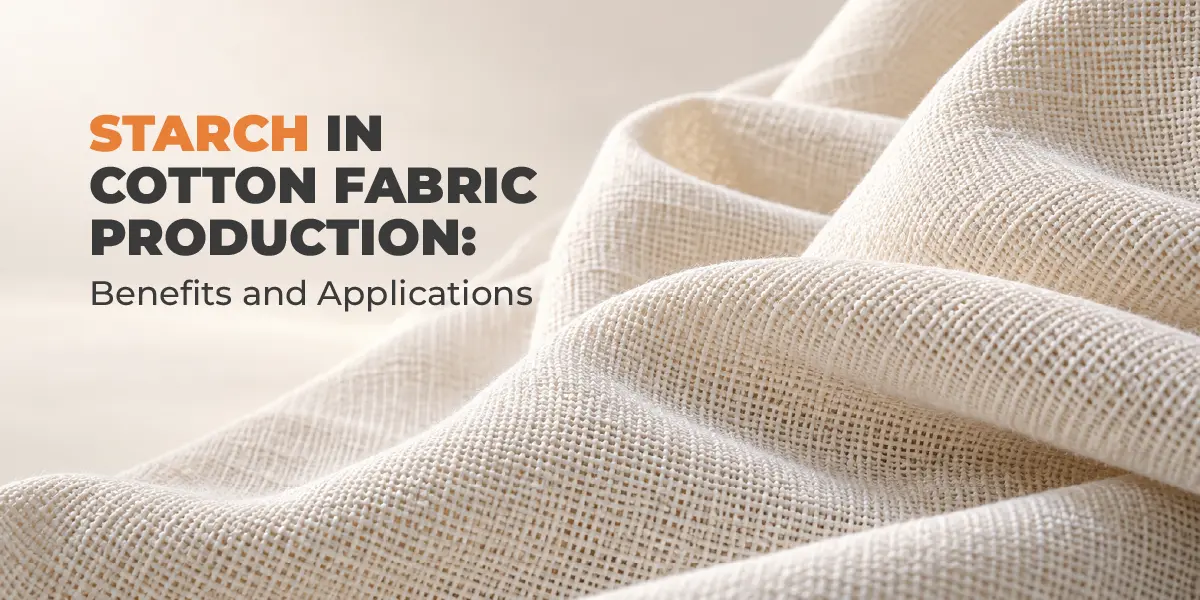 Starch used for cotton yarn sizing in textile fabric production Bluecraft Agro