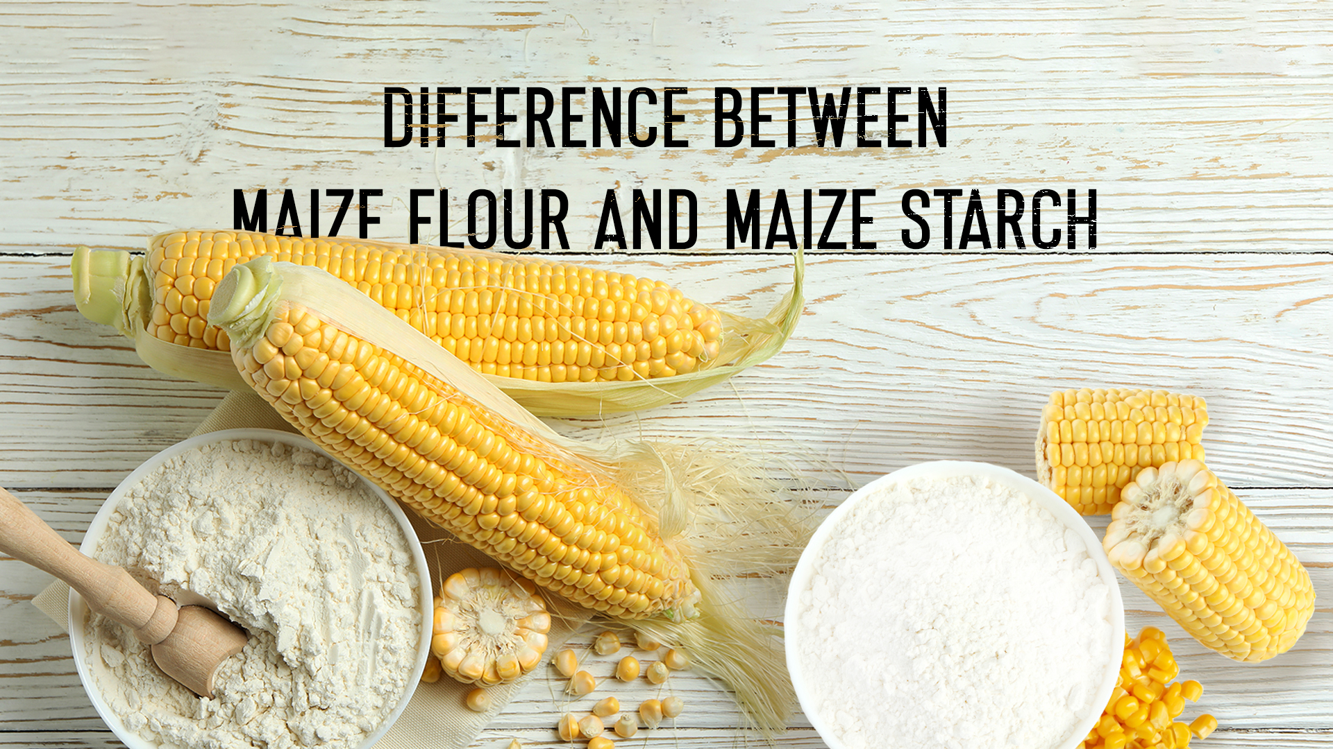 Difference Between Maize Flour Maize Starch Bluecraft Agro